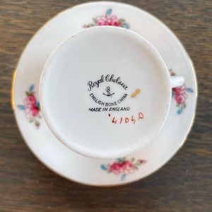 Royal Chelsea Tea Cup Small Pink Floral